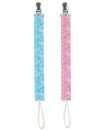 Set of 2 Baby Pacifier Clips 0-2 Years Anti-Fall ,Baby Pacifier Metal Clip